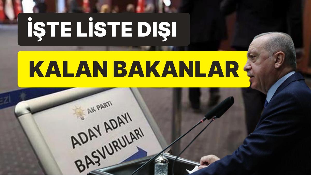 AK Parti'de Listeler Hazır: Üç Bakanın İsmi Yok