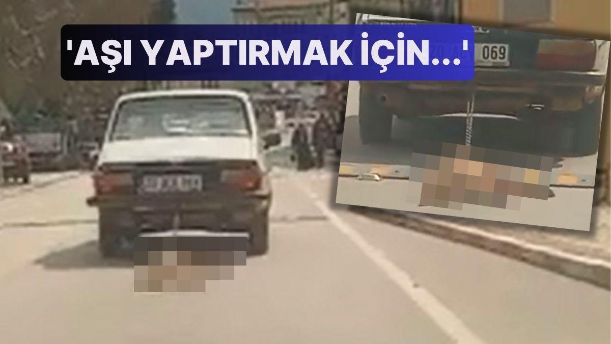 Arabanın Ardına Bağladığı Köpeği Sürükleyerek Öldürdü! Arabanın Ardına Bağladığı Köpeği Sürükleyerek Öldürdü!