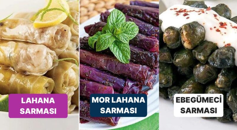 Asması, Üzümü, Lahanası, Pazısı! Birbirinden Lezzetli Yaprak Sarma Tanımları