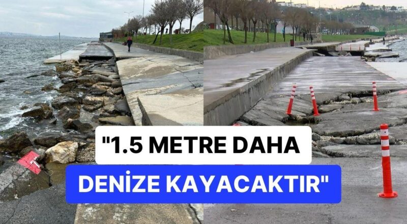 Beylikdüzü Kıyısındaki Çökmeler Sonrası 'Sıvılaşma' Uyarısı