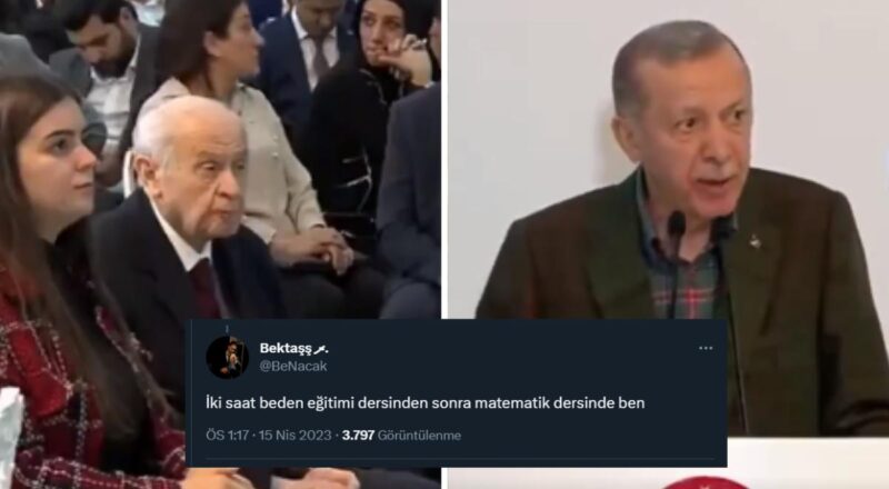 Cumhurbaşkanı Erdoğan’ı Dinleyen Devlet Bahçeli’nin Görüntülüleri Gündem Oldu