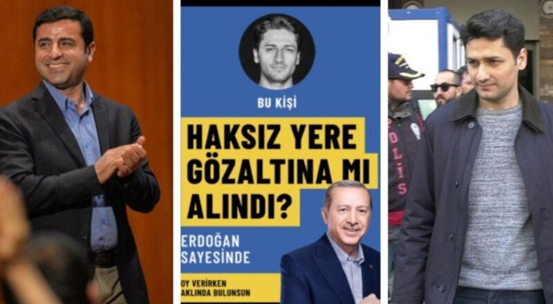Demirtaş'tan Yetenekli Akkoyun'a Afişli Dayanak