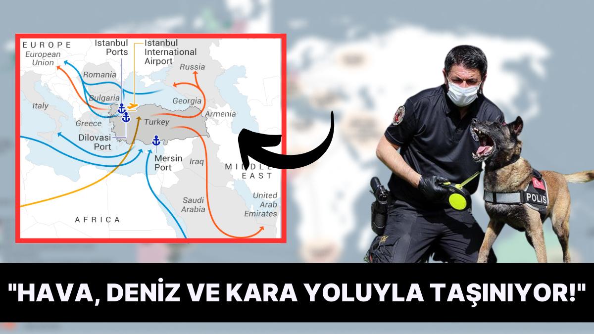 Dış Basın, Uyuşturucu Ticaretinde Türkiye'nin Avrupa ve Orta Doğu Ortasındaki Merkez Olduğu Söyledi!
