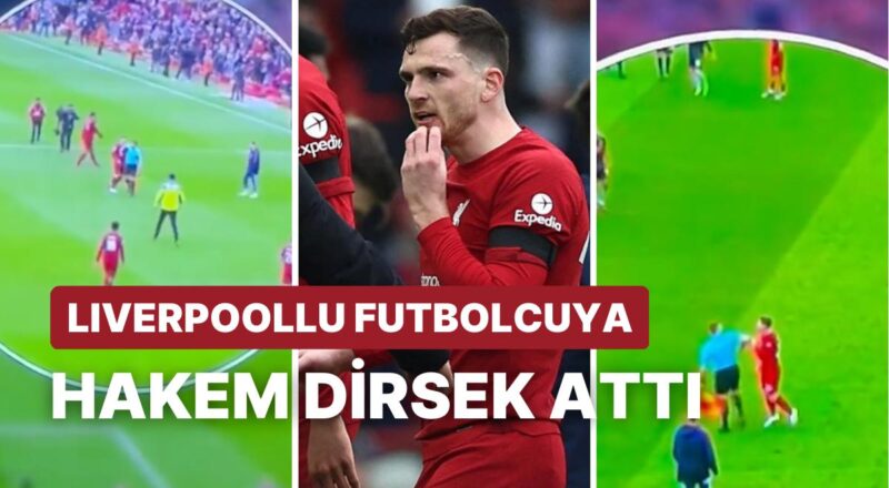 Dünya Bu Olayı Konuşuyor! Liverpool - Arsenal Maçında Futbolcuya Dirsek Atan Hakem Hakkında Verilen Karar