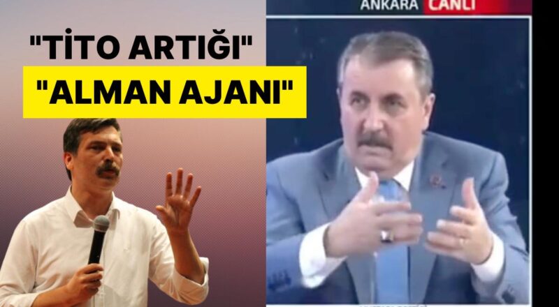 Erkan Baş Kendisi İçin "Tito Artığı" Sözleri Kullanan Mustafa Destici'ye Cevap Verdi