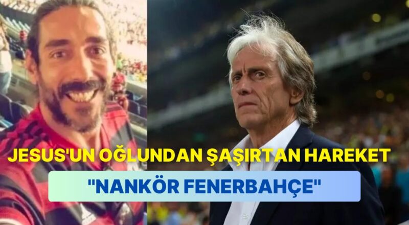 Fenerbahçe Teknik Yöneticisi Jorge Jesus'un Oğlu Gonçalo'nun Instagram'da Beğendiği Yorum Olay Oldu!