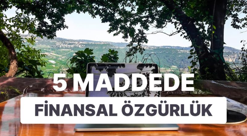 Finansal Özgürlük Nedir? 5 Unsurda Finansal Özgür Olmak İçin Nasıl Yatırım Yapılır?
