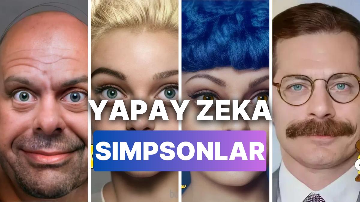 Geleceği Gören Dizi Simpsonlar Yapay Zeka Sayesinde Gerçek İnsanlara Dönüştü!