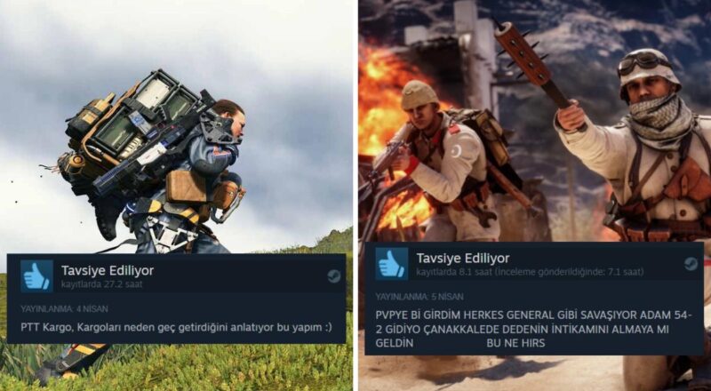 Kargoların Geç Gelme Nedeninden Salata Tanımına Haftanın En Komik Steam Yorumları