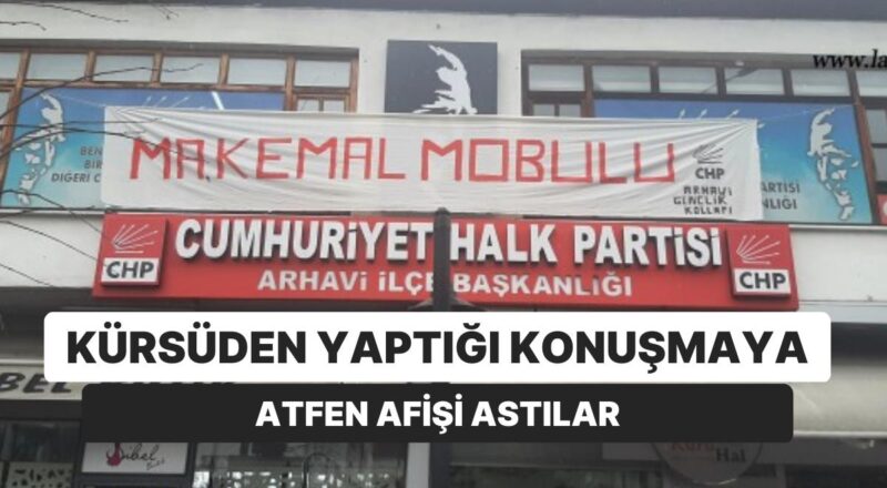 Kemal Kılıçdaroğlu'na Lazca Pankart: "Ma Kemal Mobulu"