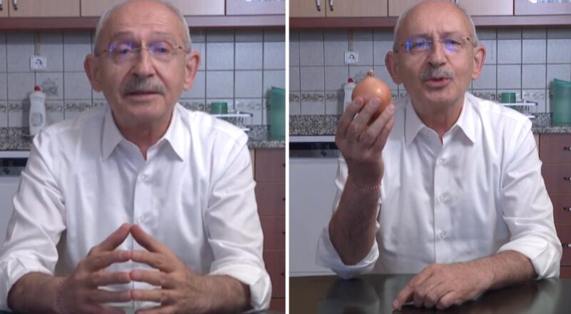 Kılıçdaroğlu'ndan Soğan Görüntüsü: "Allah Bin Belasını Versin"