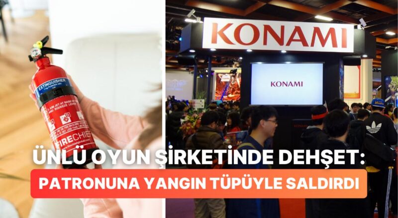 Konami Çalışanı İşverenini Yangın Tüpüyle Öldürmeye Çalıştı