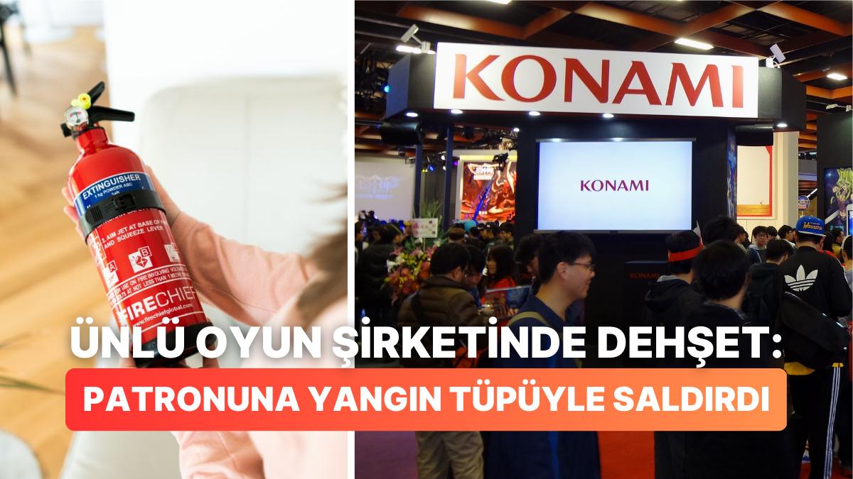Konami Çalışanı İşverenini Yangın Tüpüyle Öldürmeye Çalıştı