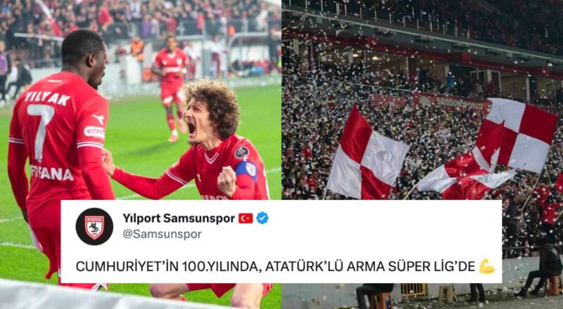 Kuzeyin Hükümdarı Geri Döndü! Samsunspor 11 Yıl Sonra Tekrar Harika Lig'e Yükseldi