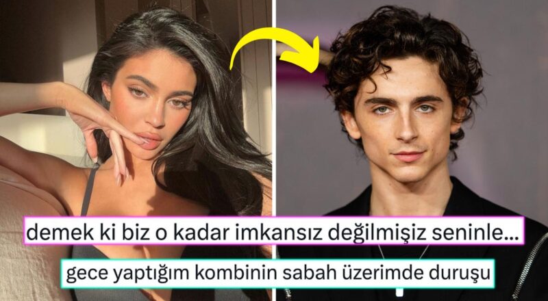 Kylie Jenner ve Timothée Chalamet'nin Görenlere "Ne Alaka?" Dedirten Alaka Dedikoduları Gündem Oldu