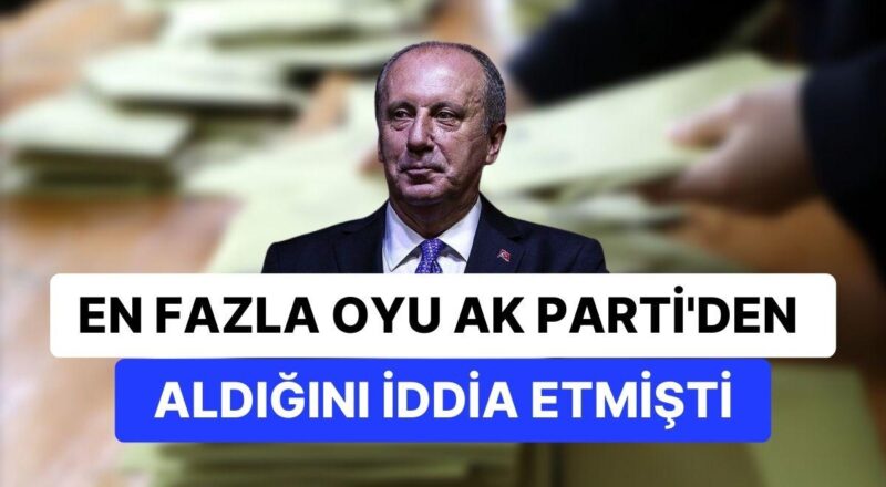MetroPOLL Anketi: Muharrem İnce Çekilirse Oyları Hangi Adaya Gidiyor?