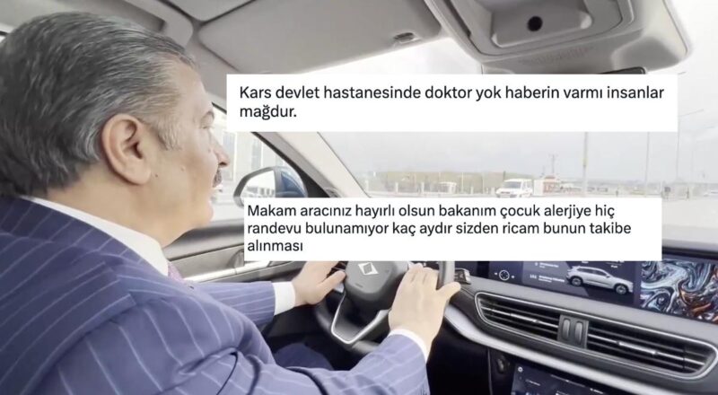 Sıhhat Bakanı Fahrettin Koca'nın Togg Tanıtımı Yaptığı Paylaşıma Gelen Düşündürücü Yorumlar
