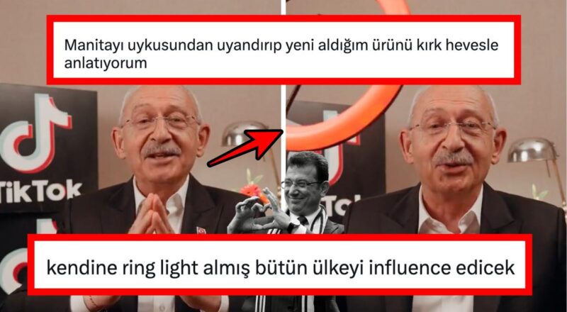 TikTok Hesabından Paylaşım Yapan Kemal Kılıçdaroğlu, Hevesle Aldığı Tripodu Gösterince Komik Yorumlar Geldi