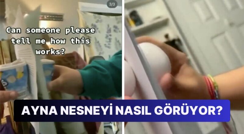 TikTok'ta Ayna ile Obje Ortasına Kağıt Koyan Kullanıcılara Bilimin Cevabı Ufak Çaplı Bir Aydınlanma Yaşattı