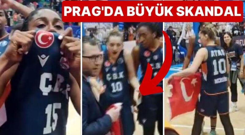 Türk Bayrağına Büyük Saygısızlık! Prag'da Bayrak Açmak İsteyen Atletlere Mahzur Oldular
