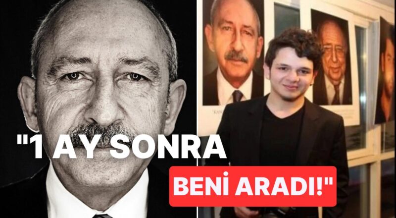 Ünlü Fotoğrafçı Utku Demirsoy'un 17 Yaşındayken Kemal Kılıçdaroğlu'nu Çekmesiyle Başlayan Meslek Öyküsü