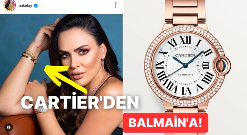 Yalnızca Rolex Sanıyorduk! Buket Aydın'ın Marka Düşkünlüğünü Gösteren Takı ve Kıyafetleri