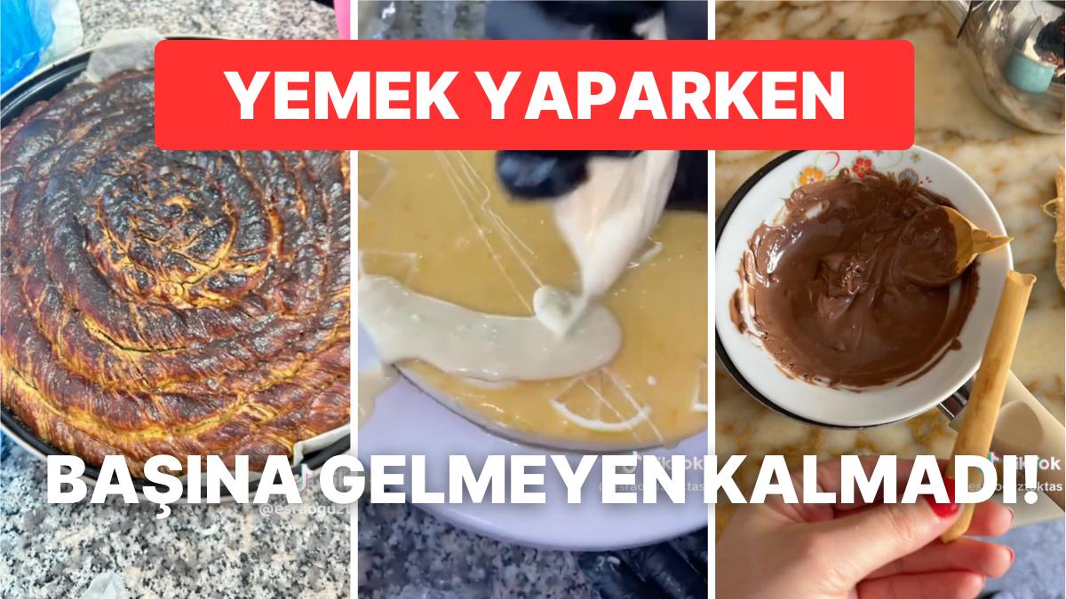 Yemek Yaparken Başına Gelmediği Kalmayan Bahtsız TikTok Kullanıcısı Sizi Gülme Krizine Sokacak! Yemek Yaparken Başına Gelmediği Kalmayan Bahtsız TikTok Kullanıcısı Sizi Gülme Krizine Sokacak!