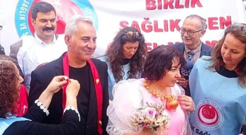 Yeni Evlenen İkili Altın Yerine Soğan Takıldı