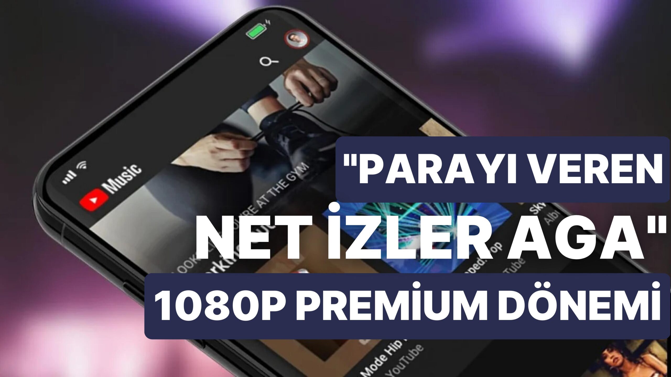 YouTube'da 'Cam Üzere Video' Devri: 1080p Premium YouTube'da 'Cam Üzere Video' Devri: 1080p Premium