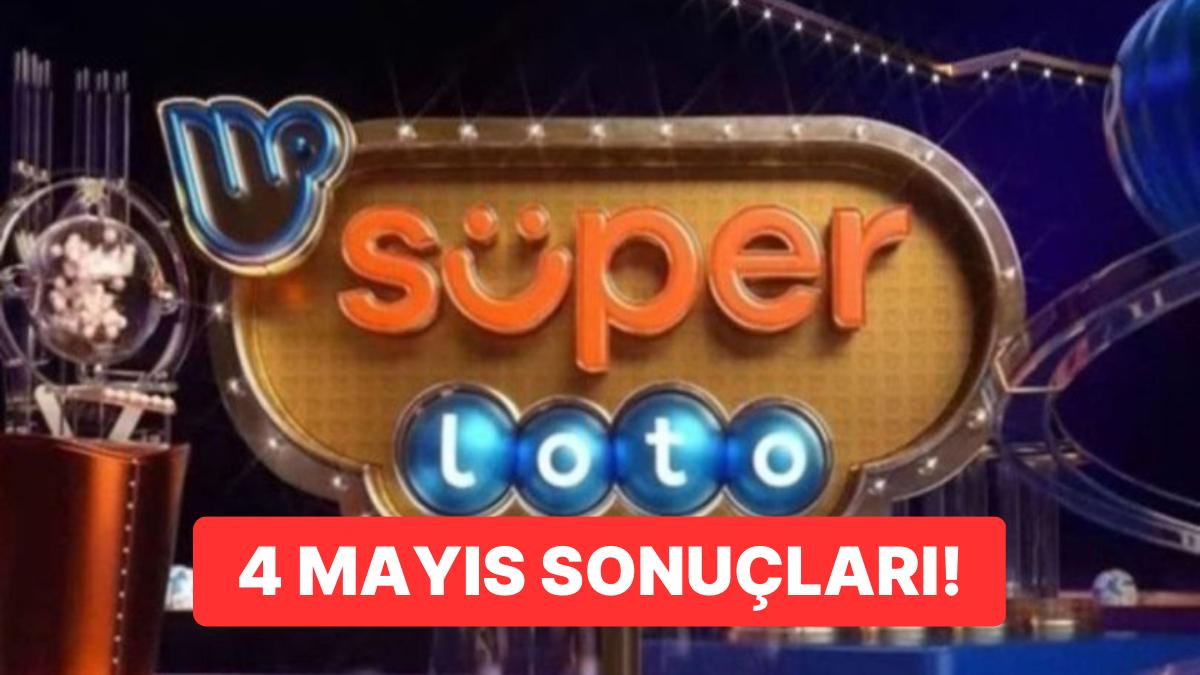 4 Mayıs Harika Loto Sonuçları ve Kazandıran Numaralar: 4 Mayıs Muhteşem Loto Sonuç Sorgulama Sayfası