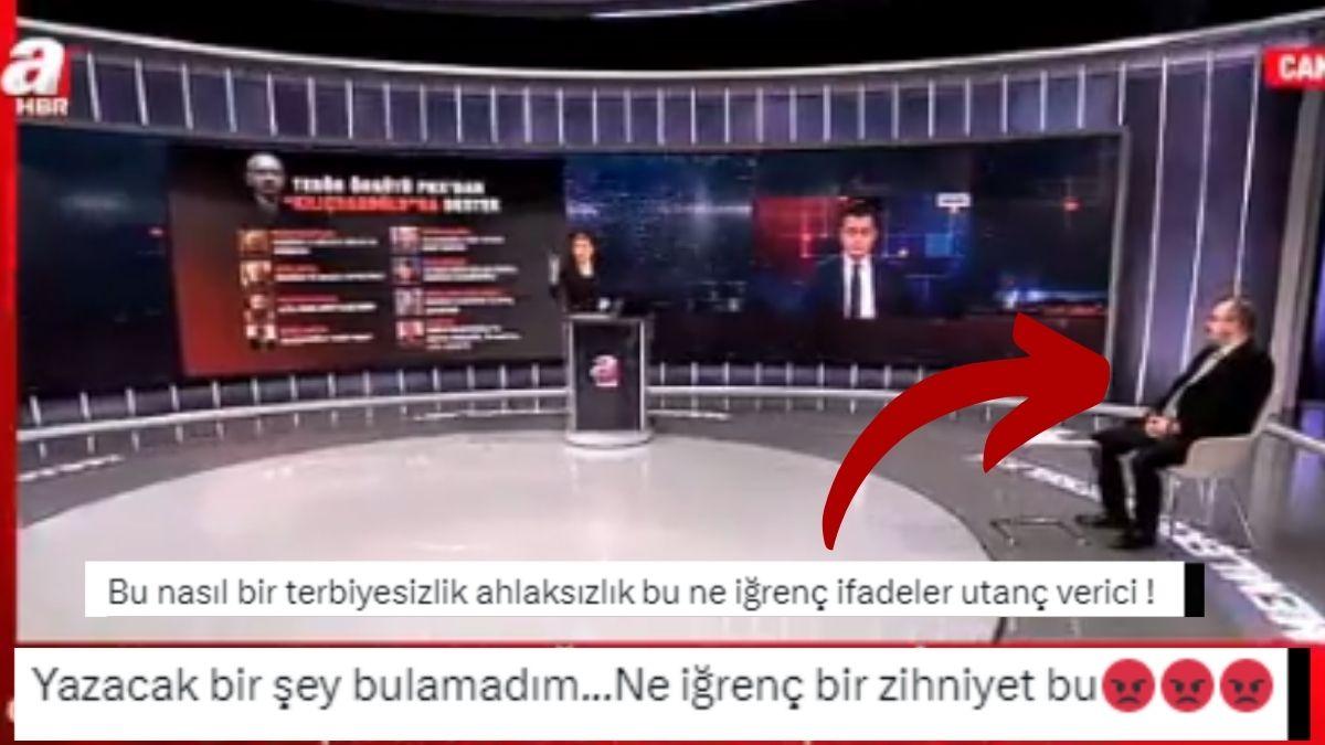 A Haber Canlı Yayınında Meral Akşener'e Yönelik Reaksiyon Çeken Açıklama
