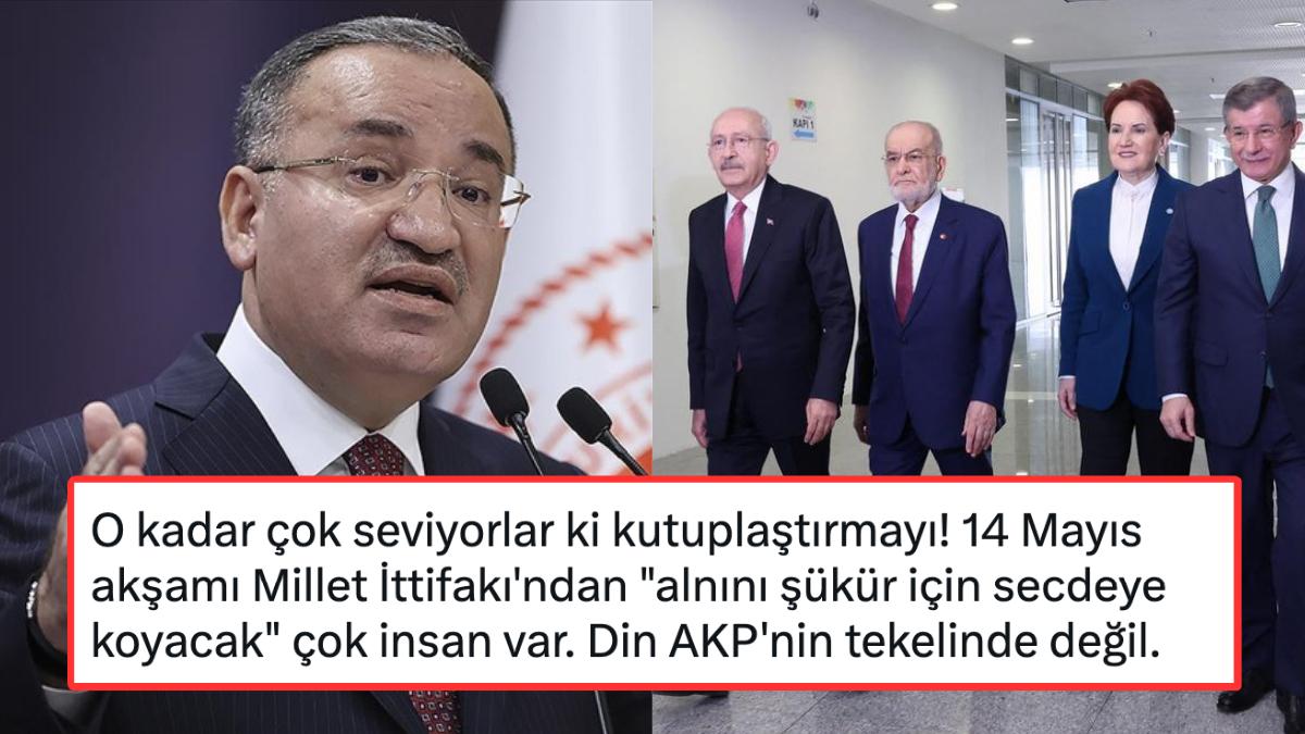 Adalet Bakanı Bekir Bozdağ'ın Skandal Şampanya ve Namaz Karşılaştırmasına Reaksiyon Yağdı!
