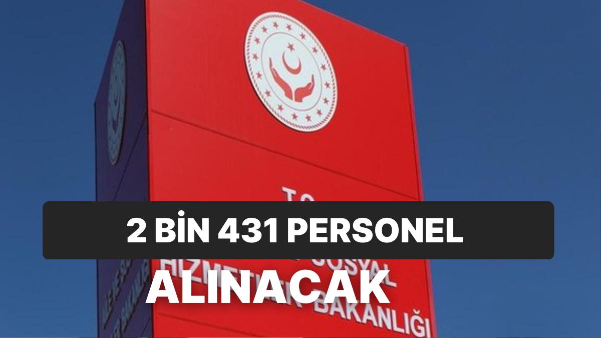Aile ve Toplumsal Hizmetler Bakanlığı İşçi Alımı: İşçi Alımı Ne Vakit? Müracaat Kaideleri ve Branş Dağılımı