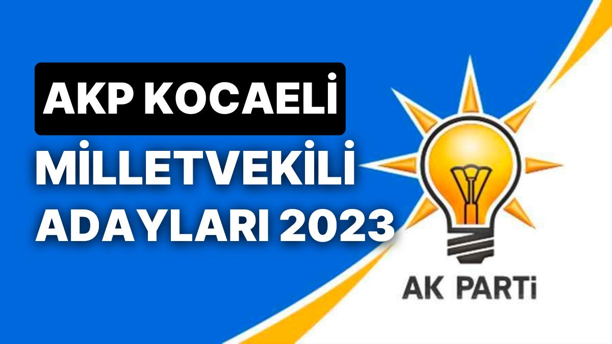 AK Parti Kocaeli Milletvekili Adayları 2023: AKP Kocaeli Milletvekili Adayları Kimdir?