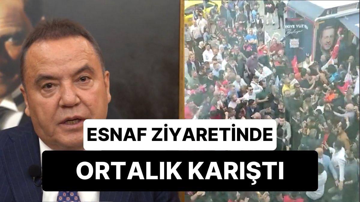 Antalya Belediye Lideri Muhittin Böcek'e Taarruz Teşebbüsü Antalya Belediye Lideri Muhittin Böcek'e Taarruz Teşebbüsü