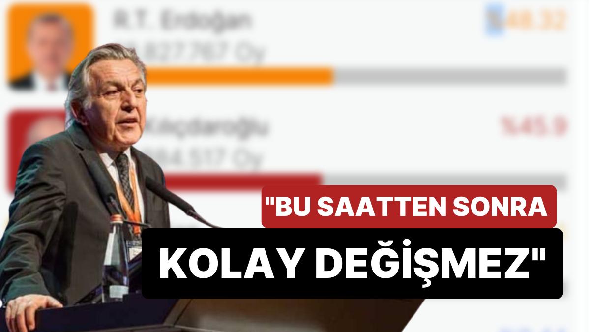 Araştırmacı Bekir Ağırdır'dan 'İkinci Tur' Kestirimi