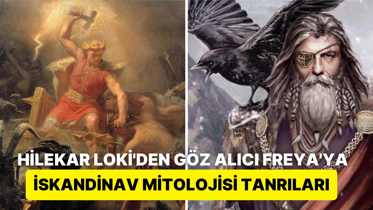 Bilge İlah Odin'den Bilge Tanrıça Frigg'e: İskandinav Mitolojisi'nin En Etkileyici Rableri