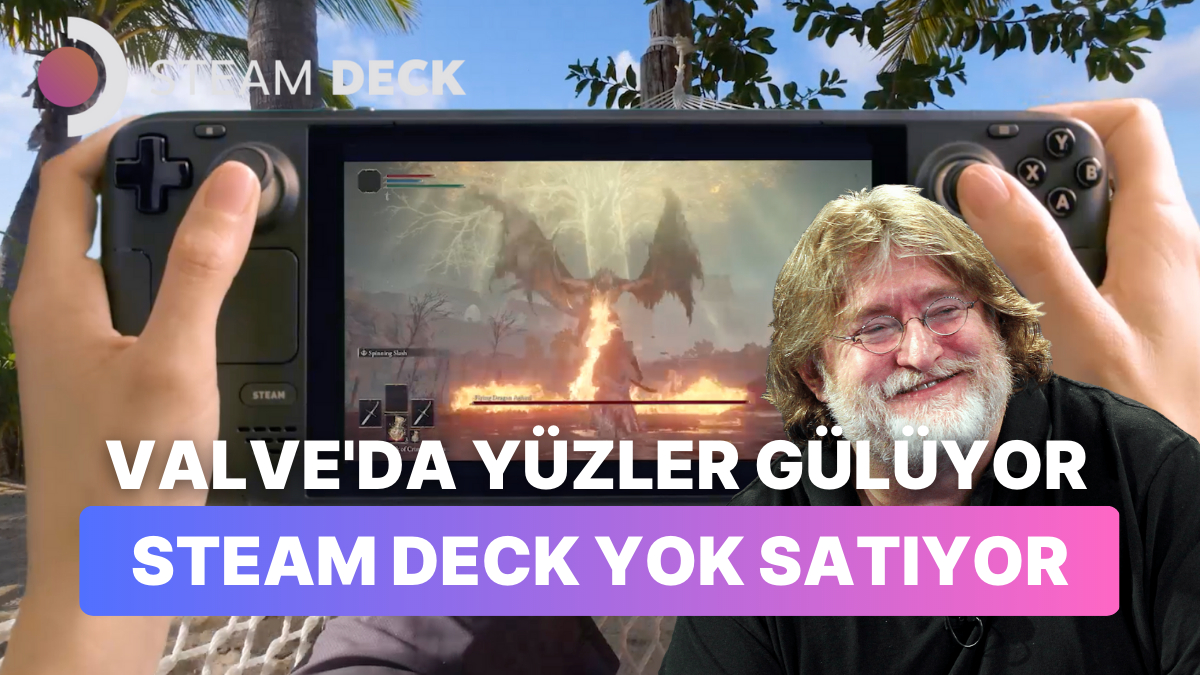 Biz Hala Avucumuzu Yalıyoruz: Steam Deck'in 2023 Satış İddiaları Dudak Uçuklatıyor Biz Hala Avucumuzu Yalıyoruz: Steam Deck'in 2023 Satış İddiaları Dudak Uçuklatıyor
