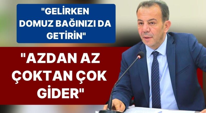 Bolu Belediye Lideri Tanju Özcan, Ekrem İmamoğlu'na Saldıranlara Meydan Okudu: "Azdan Az Çoktan Çok Gider"