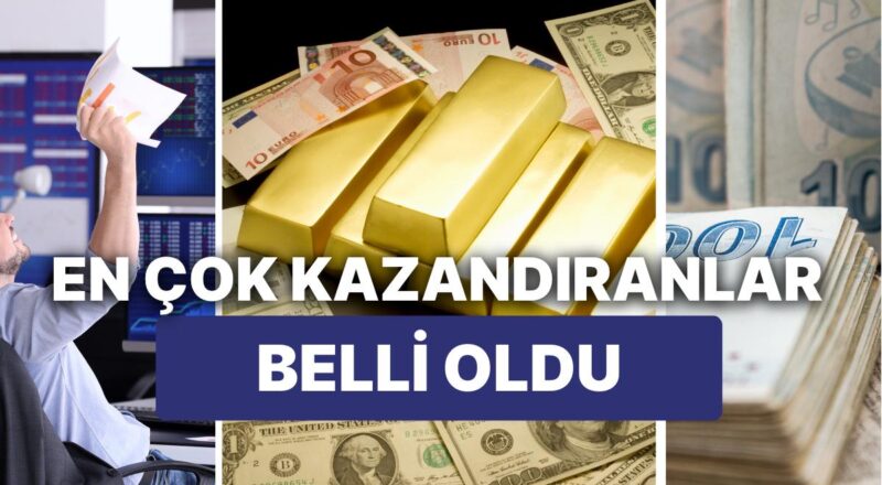 Borsa Yılın Şampiyonu, Altın Geçen Ay Önder Oldu: En Çok Kazandıran Yatırımları TÜİK Açıkladı