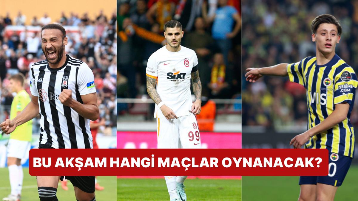 Bu Akşam Hangi Maçlar Var: 23 Nisan Pazar Günü Kimin Maçı Var?