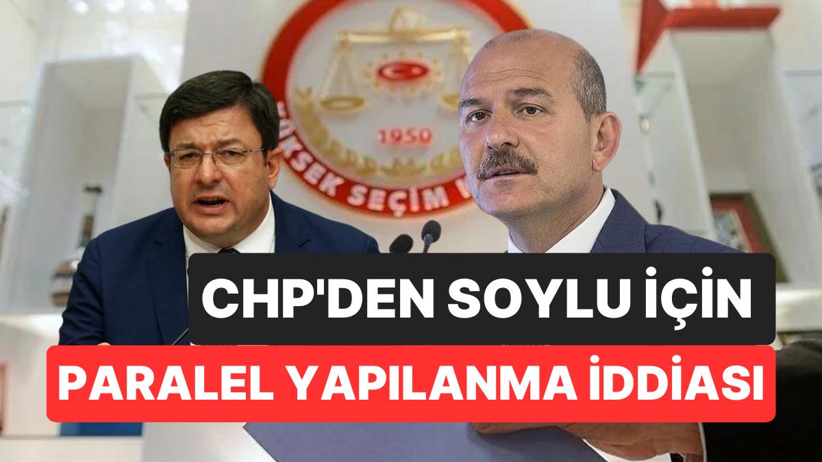 CHP'li Erkek'ten Soylu İçin 'Paralel Seçim Takip Sistemi' Tezi CHP'li Erkek'ten Soylu İçin 'Paralel Seçim Takip Sistemi' Tezi