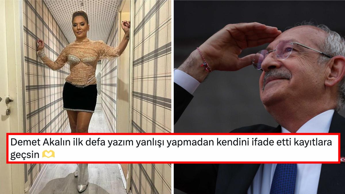 Demet Akalın, Kemal Kılıçdaroğlu'nun AKP Mitingindeki Konserle İlgili Yorumuna Kalpli Yanıt Verdi Demet Akalın, Kemal Kılıçdaroğlu'nun AKP Mitingindeki Konserle İlgili Yorumuna Kalpli Yanıt Verdi