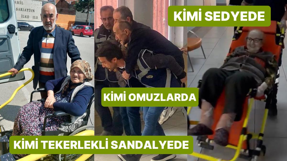 Demokrasiye Pürüz Yok! Hasta ve Engelli Vatandaşlar Oy Haklarını Kullanmak İçin Sandık Başına Gitti!
