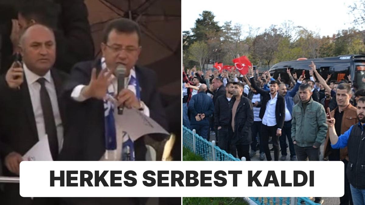 Ekrem İmamoğlu’na Taşlı Hücum: Herkes Özgür Kaldı