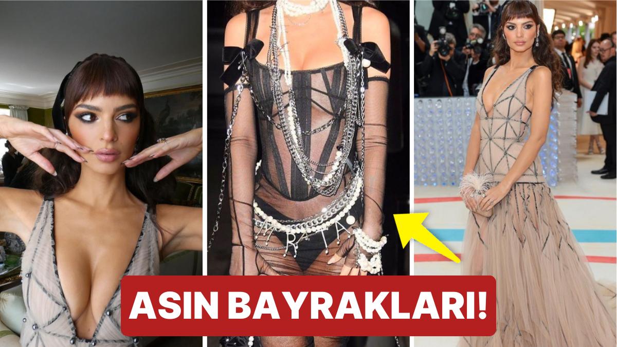 Emrata'nın MET Gala'da Adeta Kasıp Kavurduğu Kıyafetin Ünlü Türk Tasarımcıya İlişkin Olduğu Ortaya Çıktı Emrata'nın MET Gala'da Adeta Kasıp Kavurduğu Kıyafetin Ünlü Türk Tasarımcıya İlişkin Olduğu Ortaya Çıktı