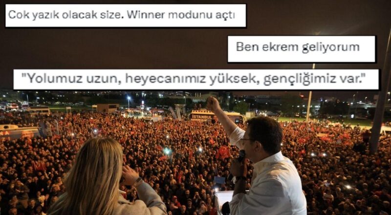 Erzurum'daki Taarruz Sonrası İstanbul'da Halka Seslenen Ekrem İmamoğlu Ceketini Çıkardı, Kollarını Sıvadı