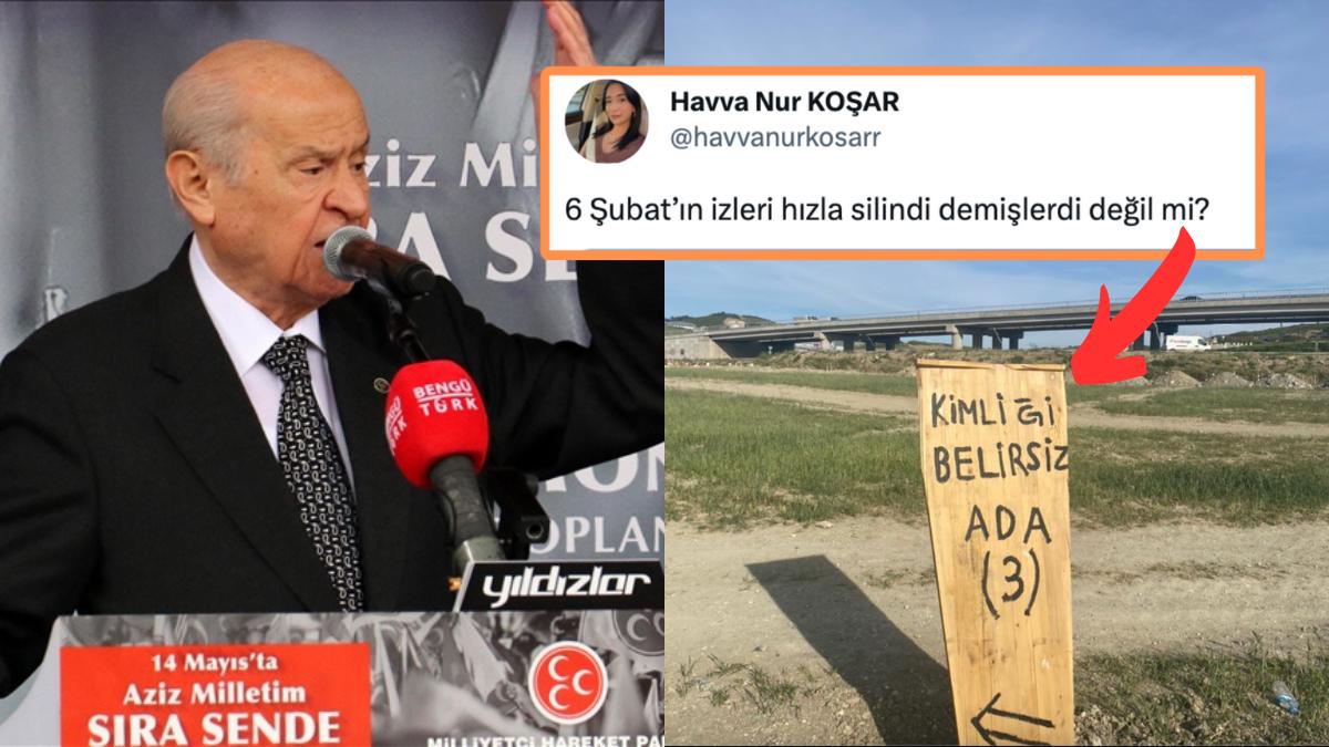 'Felaketin İzleri Silinmiştir' Diyen Devlet Bahçeli'ye Gelen Tokat Üzere Yanıtlar!