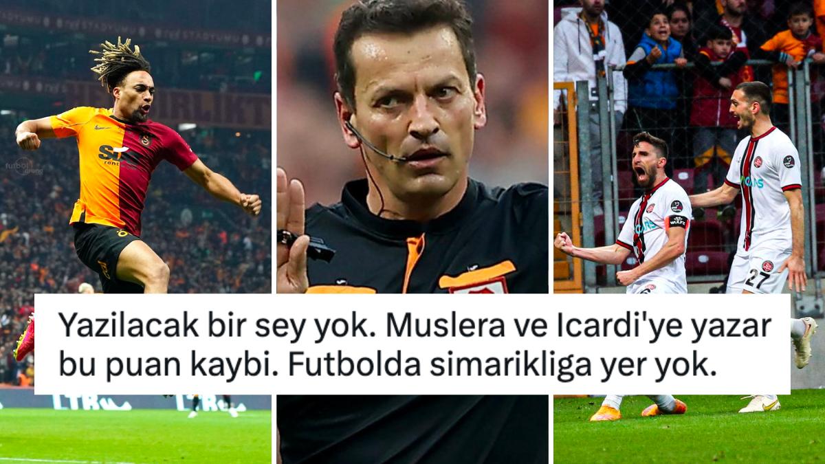 Galatasaray'ın Fatih Karagümrük ile Berabere Kalarak Tepe Yarışında Yara Aldığı Maça Gelen Yansılar Galatasaray'ın Fatih Karagümrük ile Berabere Kalarak Tepe Yarışında Yara Aldığı Maça Gelen Yansılar