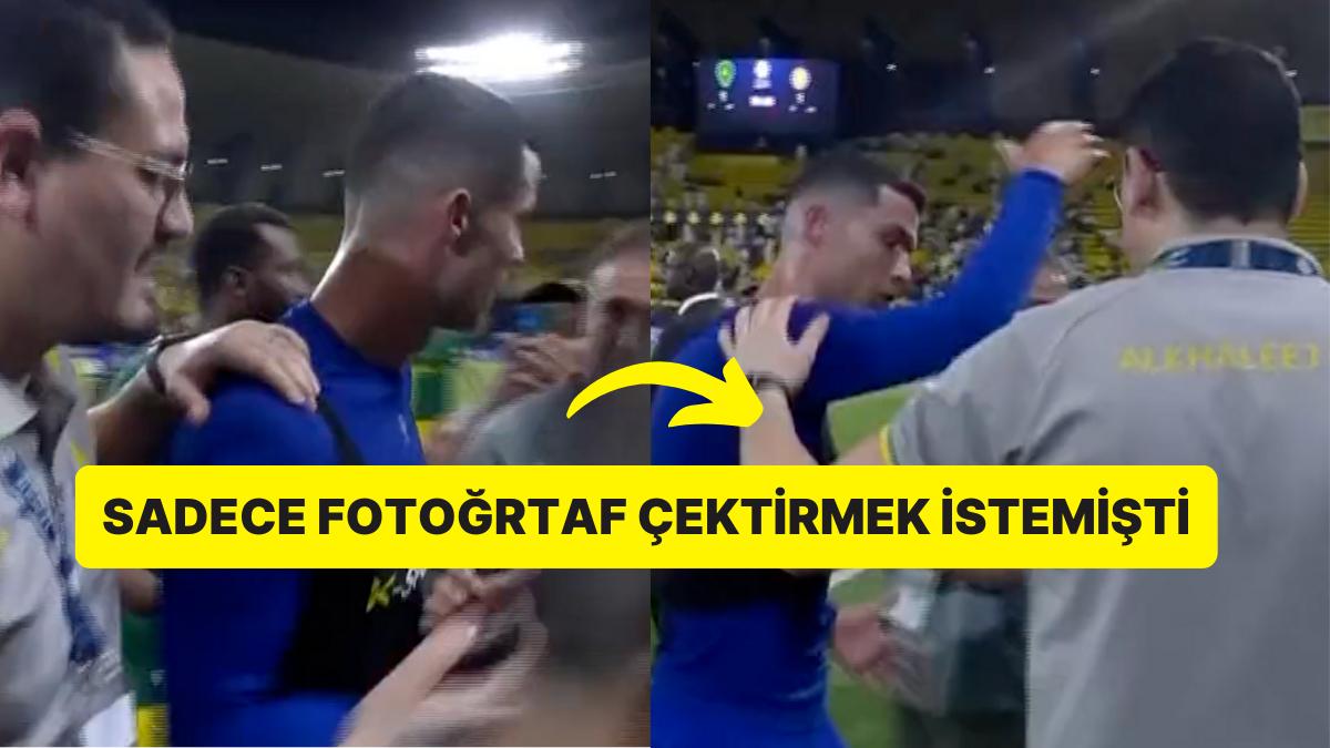 Golü İptal Edilen Cristiano Ronaldo, Hududunu Maç Sonunda Rakip Kadro Çalışanından Çıkarttı